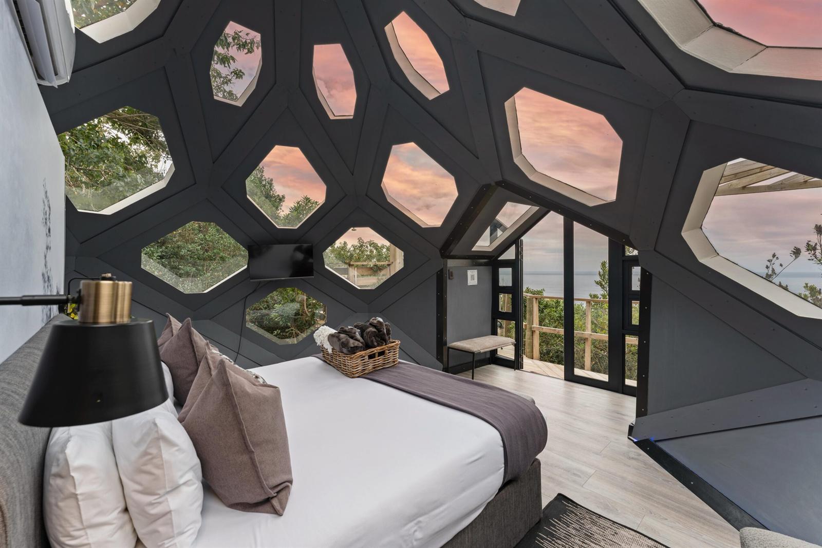 Bedroom in daylight